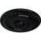 Ekena Millwork Christopher Ceiling Medallion, Hand-Painted Black Pearl, 26 5/8"OD x 2 1/4"P CM26CSBPS - alternate 3